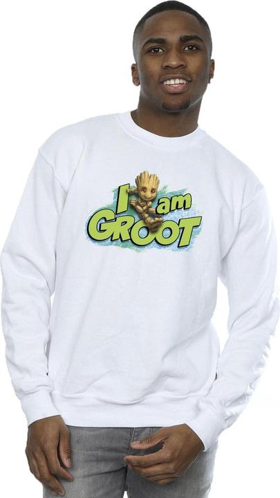 Immagine prodotto Guardians Of The Galaxy I Am Groot Jumping Felpa Uomo (L)
