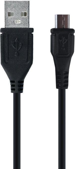 Actual product image Forever cable USB - microUSB 1,0 m 1A black (USB 1.0)