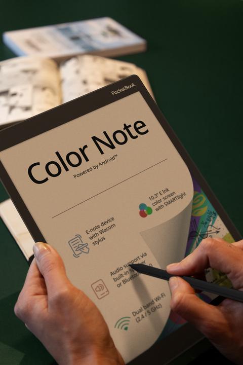 Produktbild PocketBook Color Note (10.30", 32 GB, Storm Blue)