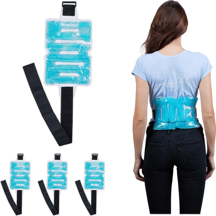 Actual product image Relaxdays 4x cold belt (4 x, 380 g)