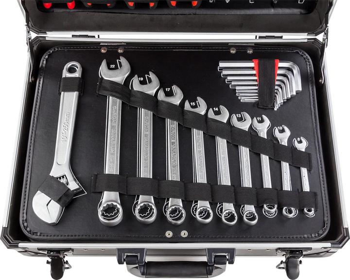 Image du produit Dema Mallette à outils en aluminium avec outils 176 pcs. (176 pièces)