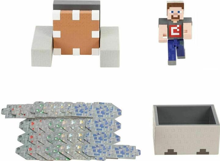Image du produit Minecraft Coffret Wagonnet - Figurines - Dès 6 ans
