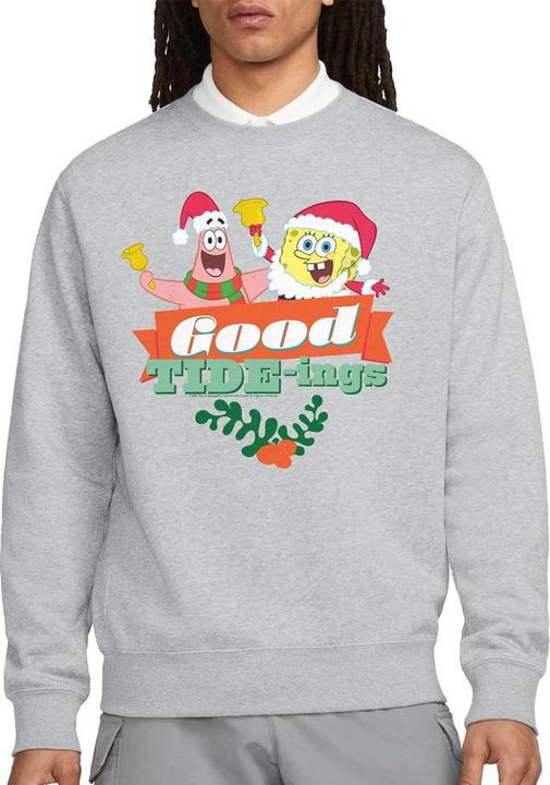 Produktbild Spongebob Squarepants Good Tideings Sweatshirt weihnachtliches Design (XXL)
