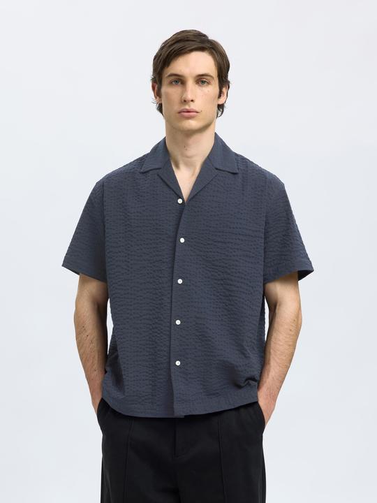 Produktbild Selected Homme Seersucker Kurzarmhemd (M)