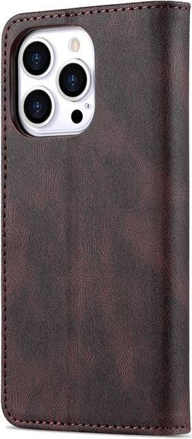 Produktbild MU Classic Retro Leder Bookcover Hülle (Apple iPhone 13 Pro)