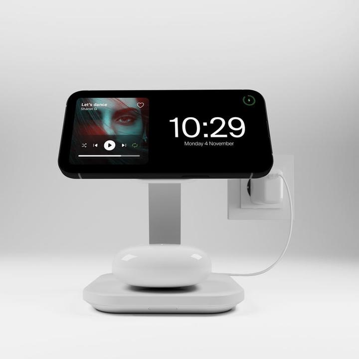 Immagine prodotto SBS Puro Magnetic Wireless Induction Charging Station 2in1 ricarica wireless + A (30 W)