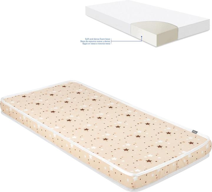 Actual product image Kikkaboo Baby crib mattress Fantasia (120 x 60 cm)