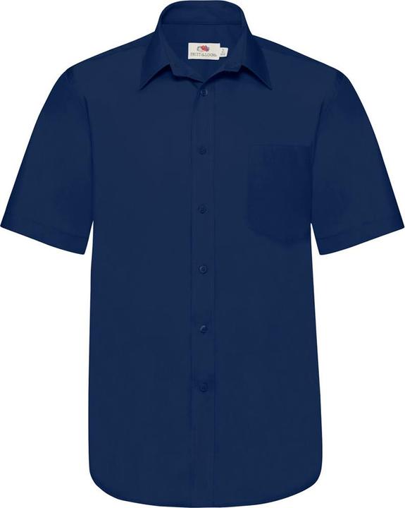 Produktbild Fruit of the Loom Poplin Hemd Kurzarm (L)