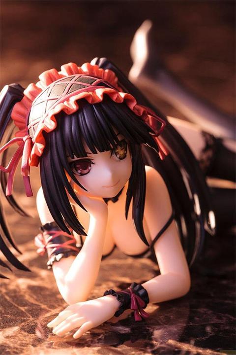 Actual product image Kotobukiya Date A Live II PVC Statue 1/7 Kurumi Tokisaki 19 cm