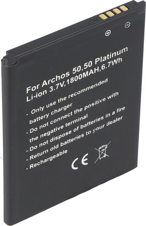 Actual product image AccuCell Battery for Archos 50, 50 Platinum Battery AC50PL