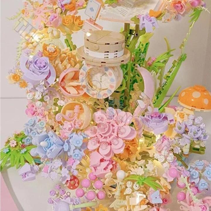 Produktbild Sembo 611072 - Fantasie Blumenschloss (3060 Teile)