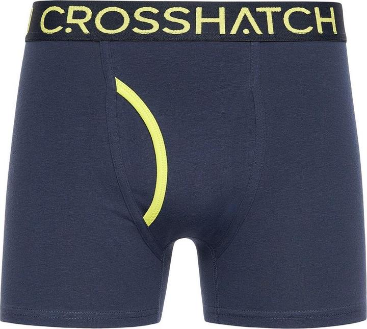 Image du produit Crosshatch - Boxers TRIOGLOW - Homme (M, Lot de 3)