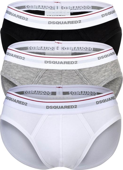 Dsquared2 Slip Casual Bequem sitzend 3-PACK BRIEF