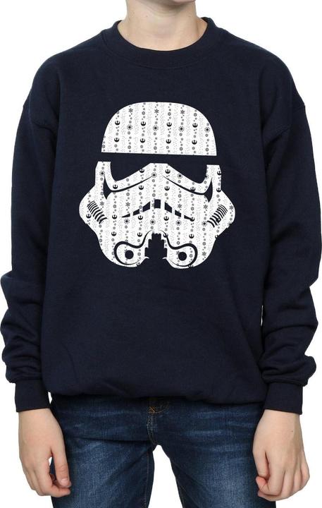 Immagine prodotto Star Wars Christmas Stormtrooper Helmet Felpa Ragazzi (116)