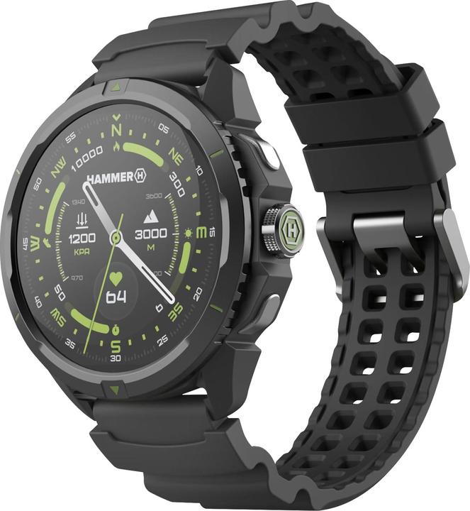 Immagine prodotto Myphone Orologi intelligenti Hammer Watch 2 | Orologio intelligente | GPS (satellite) | AMOLED | 1,5" |