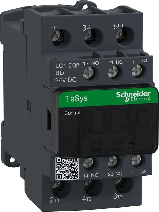 Produktbild Schneider Electric Schütz 3-polig Schließer 32A 24VDC