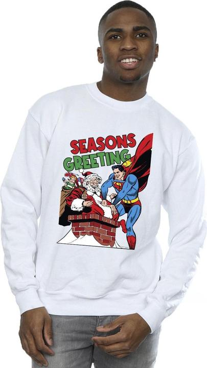 Immagine prodotto Superman Santa Comic Felpa Uomo (XL)