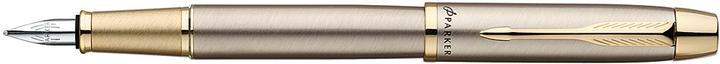 Produktbild Parker Pen IM Brushed Metal G.C. (Silber, Gold, 1 x)