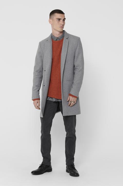 Produktbild Only & Sons Wollmischfaser Trenchcoat (L)