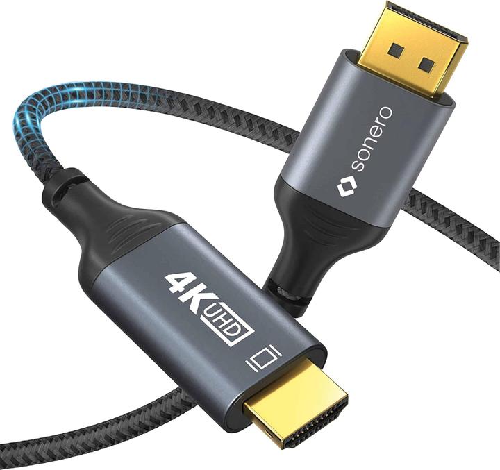 Actual product image Sonero HDMI – DisplayPort (3 m, DisplayPort, HDMI)