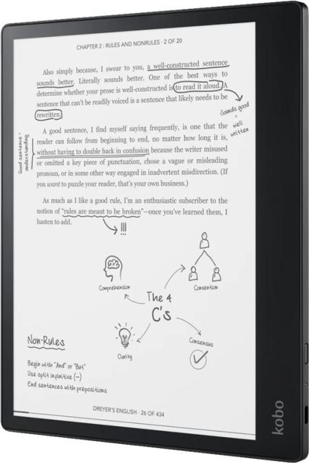 Actual product image Kobo Elipsa (10.30", 32 GB, Midnight Blue)