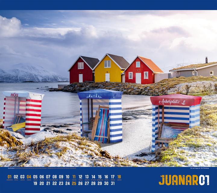 Produktbild Verrückte Welt Kalender 2026 (54 x 48 cm, Harter Einband, Deutsch)