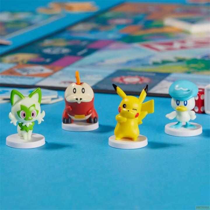 Actual product image Hasbro Monopoly Pokémon Edition Board Game - English Version (English)