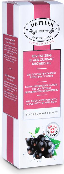 Image du produit Mettler1929 gel douche revitalisant à l'extrait de cassis (200 ml)