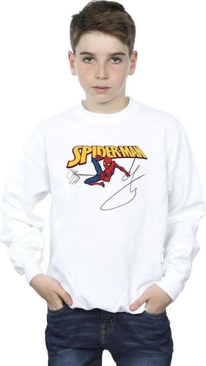 Produktbild SpiderMan With A Book Sweatshirt Jungen (140, 146)
