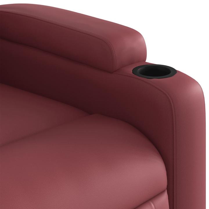 Actual product image VidaXL Massage chair with stand-up aid imitation leather