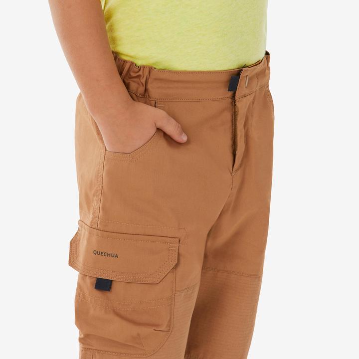 Produktbild Quechua Wandershorts MH500 Kinder Gr. 92–122 Bergwandern braun (2)