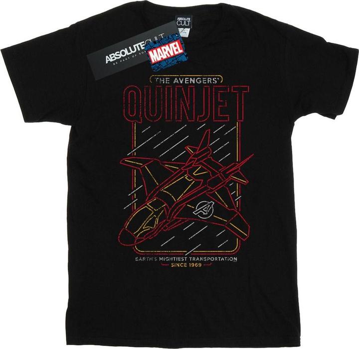 Immagine prodotto The Avengers Quinjet Maglietta Uomo (S)