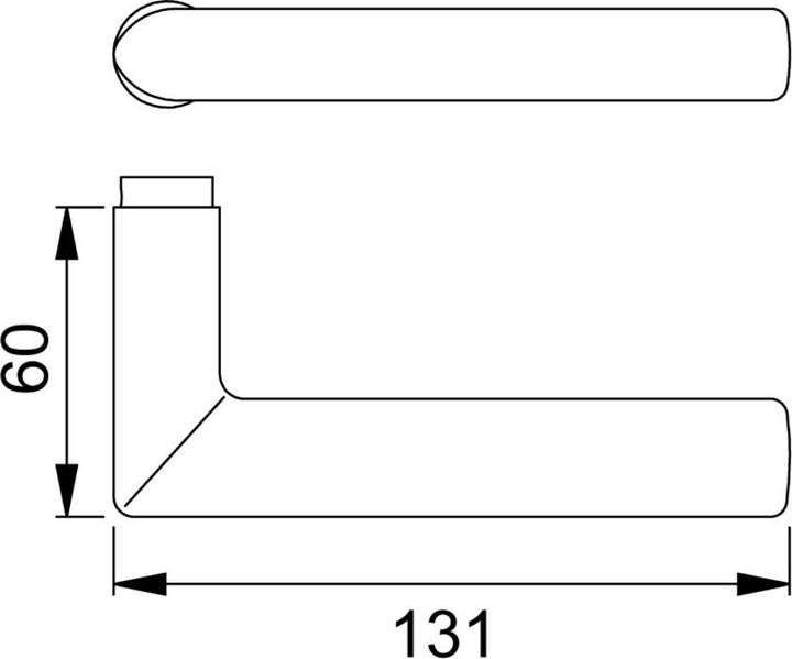 Produktbild Hoppe Türdrücker E1140Z Stockholm (Türgriff)