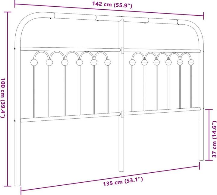 Actual product image VidaXL Kwabina (142 x 3 x 100 cm)