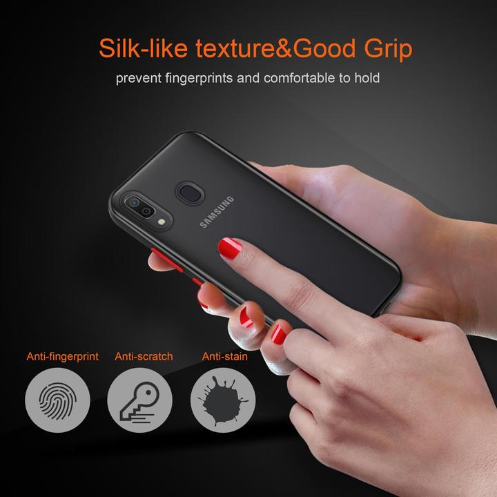 Immagine prodotto Cadorabo Copertura opaca ibrida (TCL A30, Samsung Galaxy M10s, Samsung Galaxy A20)