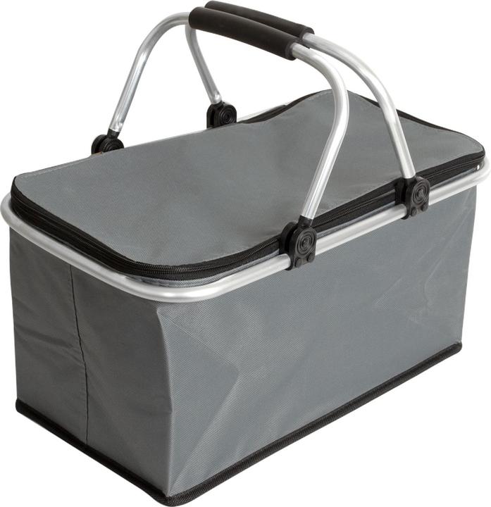 Image du produit Cepewa Panier à provisions thermique, pliable, gris, 30l (30 l)
