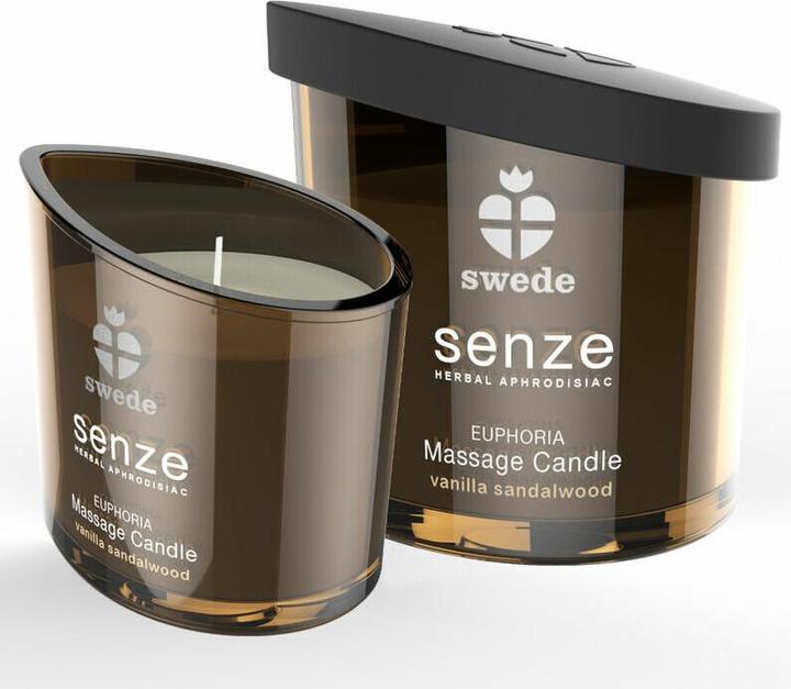 Productafbeelding Swede Senze Euphoria Massage Candle Vanille Sandelhout (50 ml)