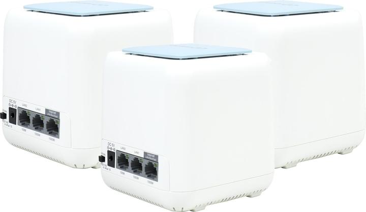 Produktbild PNI Mesh-WLAN-PNI GB1200-Gigabit-System mit vollständiger Abdeckung für das Haus, 3-teiligem Router und