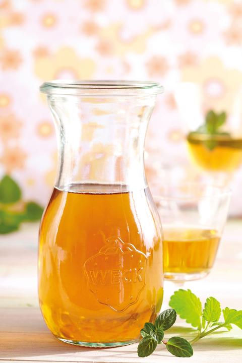 Produktbild Dosen-Zentrale Weck Saftflasche 500 ml (Hochwertiges Einweck, Einmach Glas mit Glasdeckel geeignet für Flüssigkeit (6 Stk., 0.50 l)