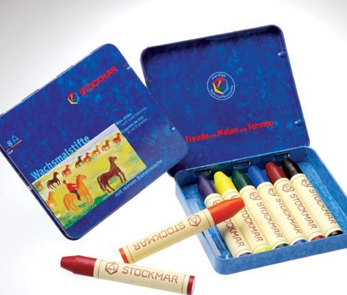 Image du produit Stockmar CRAYON A CIRE /Pà8 (Multicolore, 8 x)