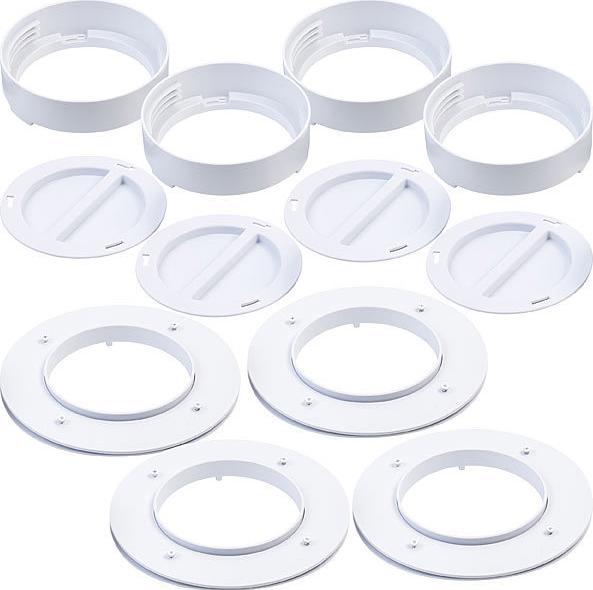 Produktbild Sichler 4er-Set Universal Abluft-Wandanschlüsse