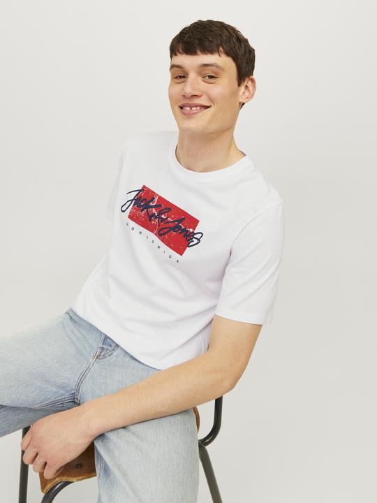 Immagine prodotto Jack & Jones Maglietta con logo a girocollo (XS)