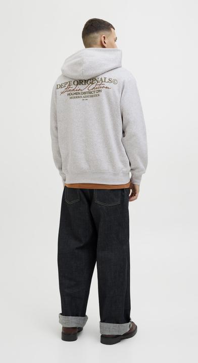 Actual product image Jack & Jones Jorislington Back Sweat Hood Sn (XL)