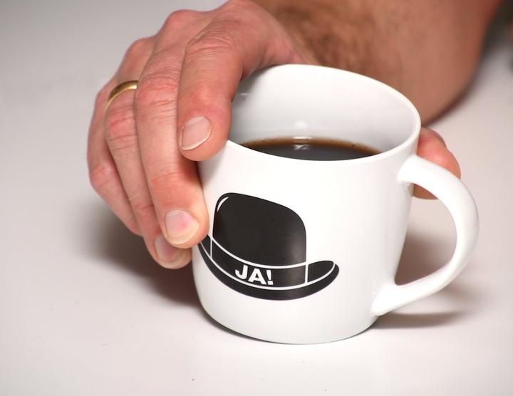 Actual product image Lund-Stougaard Kasia Lilja - JaHat Mug (KL400112) (300 ml, 1 x)