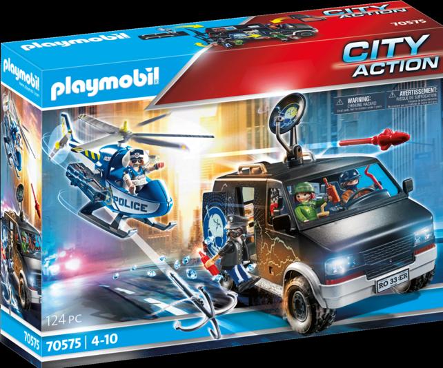 Produktbild Playmobil Polizei-Fahrrad: Verfolgung des Taschendiebs (70573, Playmobil City Life)