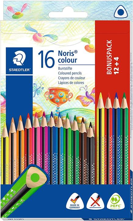 Actual product image Staedtler Noris color 187 (Multi Colour, 16 x)