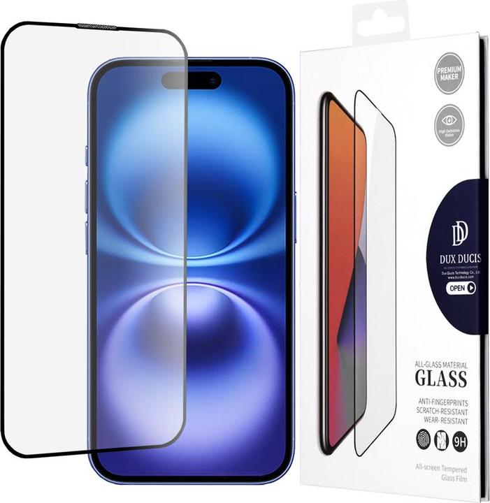 Produktbild Dux Ducis Panzerglas 10D (1 Stück, Apple iPhone 16)