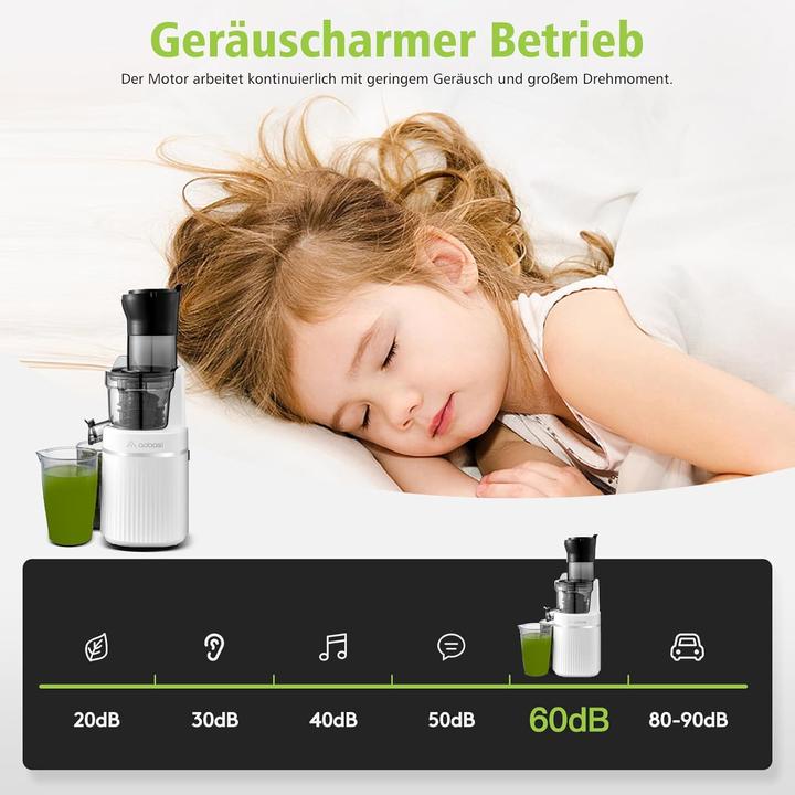 Produktbild Aobosi Slow Juicer SJ-022 mit Rückwärtsfunktion