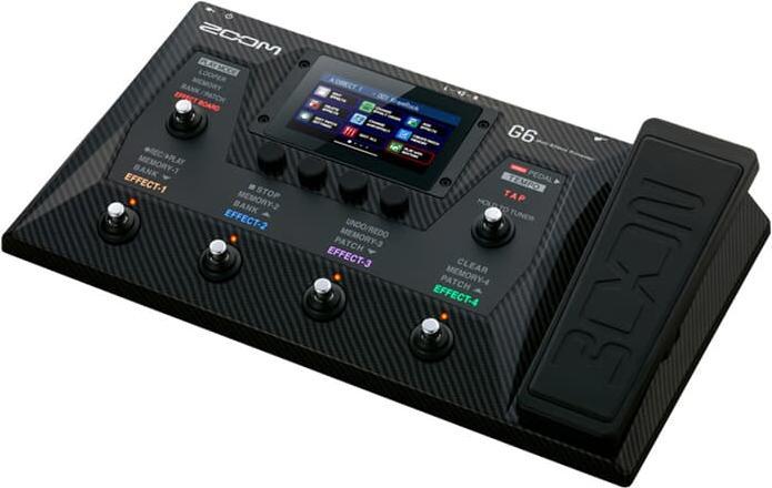 Actual product image Zoom G6 UK (NEW) Multi Effects Processor (Amp Modeler)