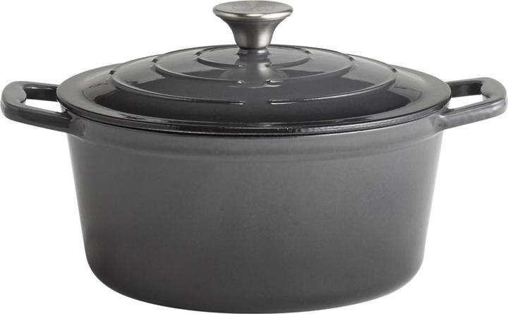 Actual product image APS Kochtopf mit Deckel "5 STARS" (25 cm, Casserole + Stewpot, Cast iron)